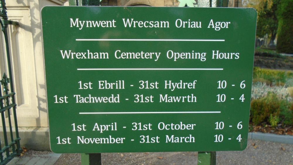 Friends of Wrexham Cemetery